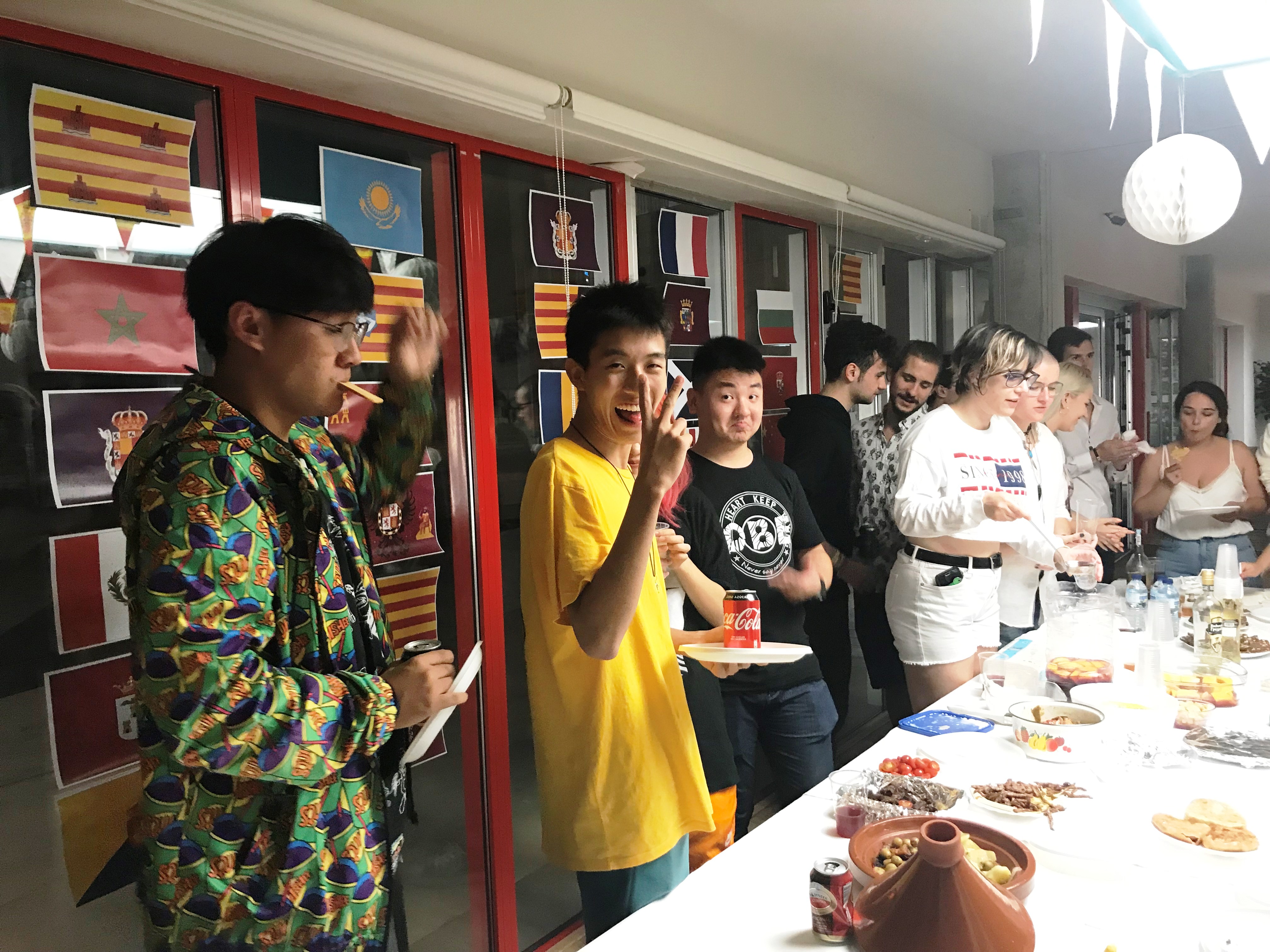 Residents of different cultures